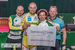 Team Anita Wolf-Eberl beim 24-Stunden Biken für den Klimaschutz Kaindorf bei Hartbergfür Operation Smile